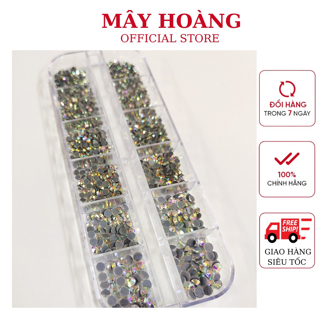 Khay Đá chân keo mix size bảy Màu 1440v