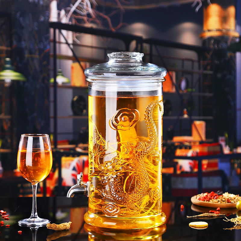 Bình trụ rồng 10 lít không van