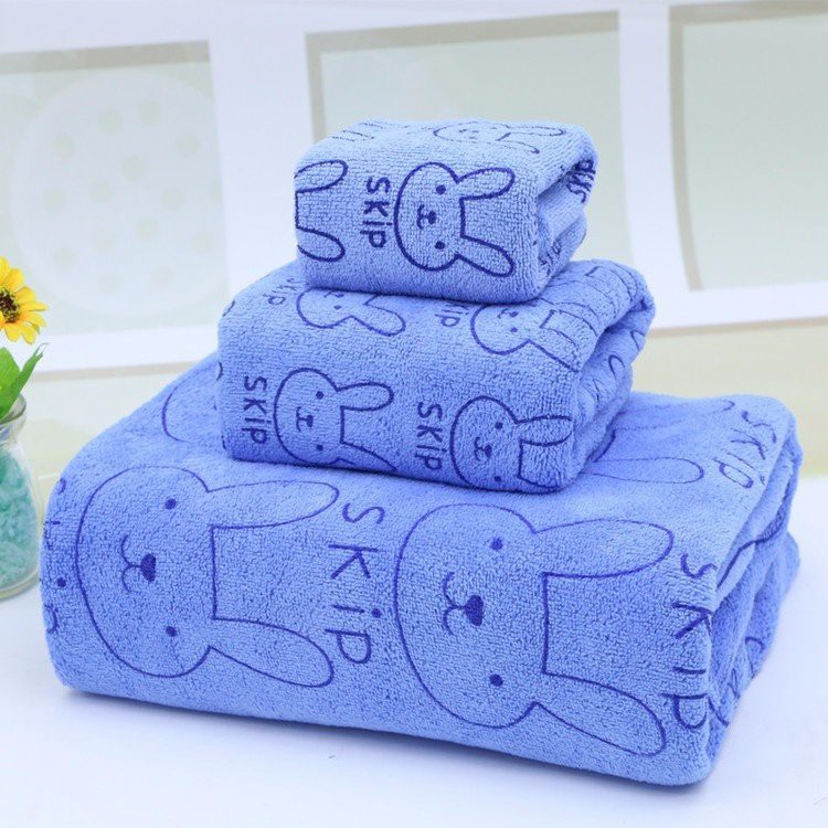 Set 3 khăn tắm thái lan mềm mịn cho gia đình - Bộ 3 khăn tắm Thái Lan