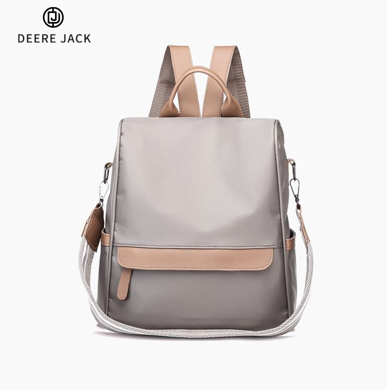 Deere jack ⚡miễn phí vận chuyển⚡ túi nữ ba lô nữ vải nylon thời trang ba lô trọng lượng nhẹ không thấm nước sức chứa lớn ba lô thời trang