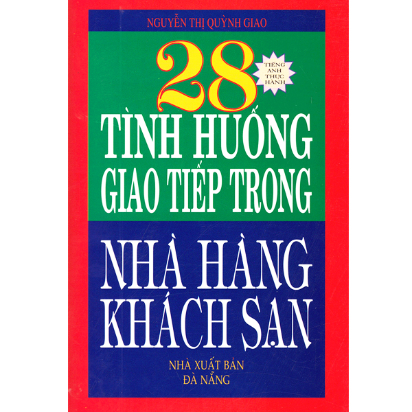 Sách - 28 Tình Huống Giao Tiếp Trong Nhà Hàng Khách Sạn