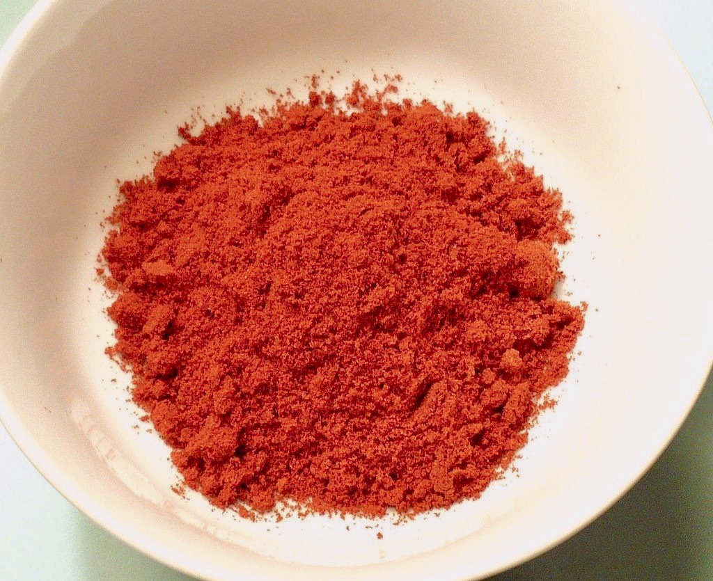 [100g-500g] Bột ớt Paprika không cay, màu đỏ tự nhiên chuyên dùng cho kim chi, khô bò