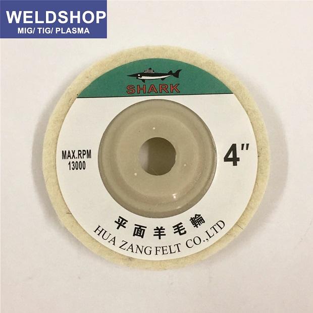 COMBO 10 CHIẾC NỈ TRẮNG SỢI THÔ 8MM ĐÁNH BÓNG INOX