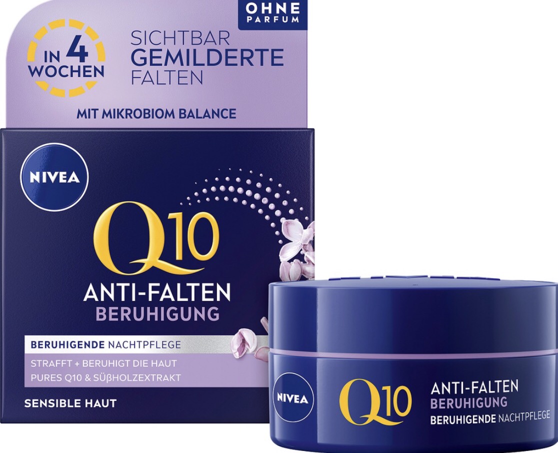 Nivea - Kem dưỡng da ban đêm  chống nhăn, chống lão hóa NIVEA Q10  50 ml [ Hàng nội địa Đức - Mẫu Mớ