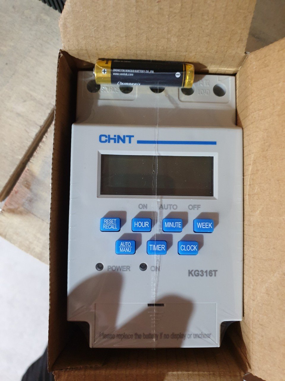 Timer Hẹn Giờ Bật Tắt Thiết Bị Tự Động 16 Lần 1 Ngày Công Suất Lớn 25A/220V KG316T , Công tắc thông minh ,công tác điều khiển Loại tốt