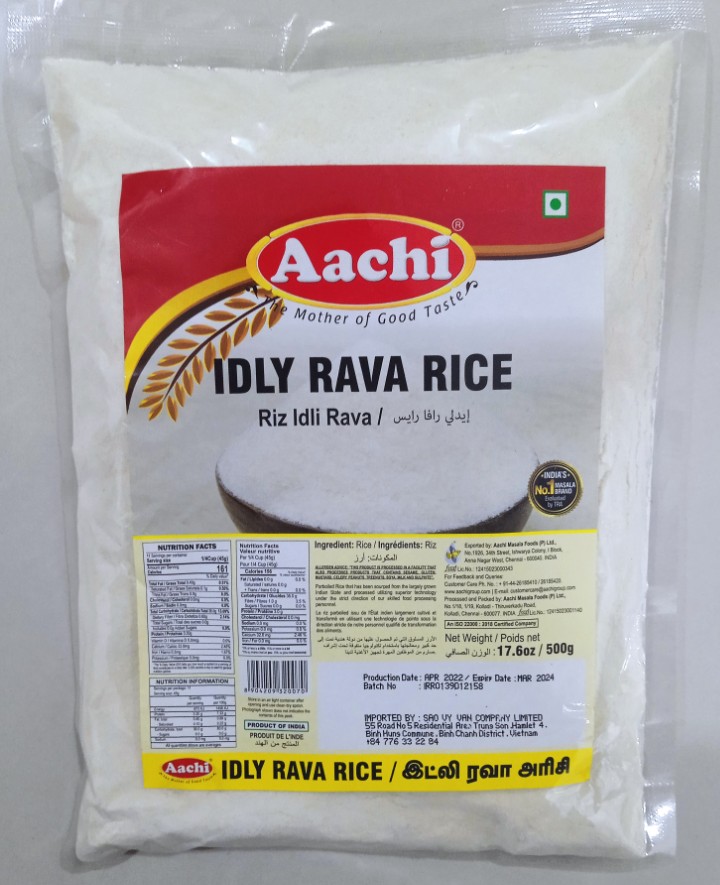 Idli rava - aachi idli rava