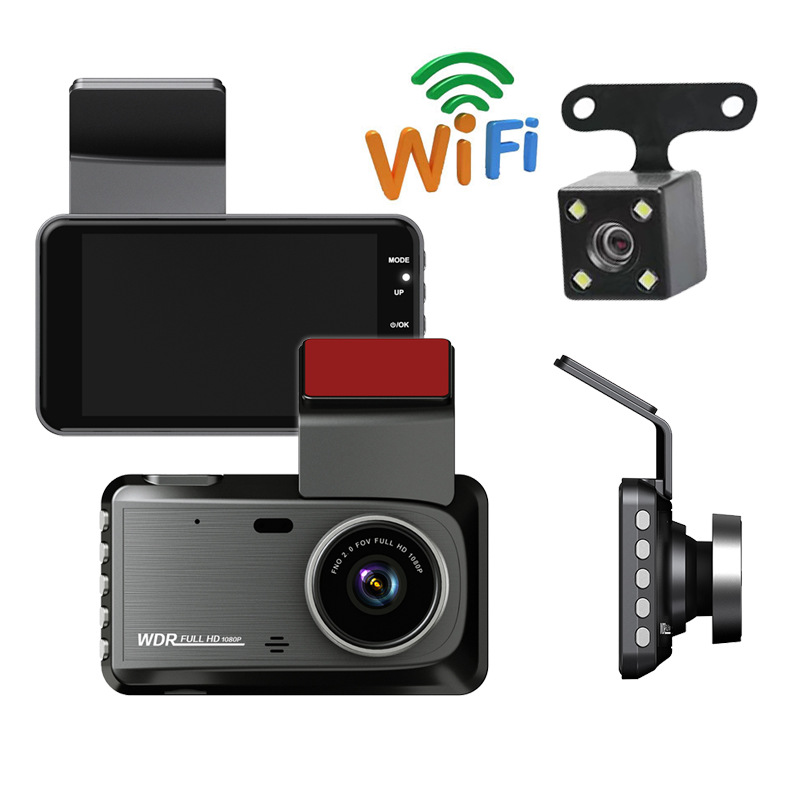 Camera Hành Trình Ô Tô Wifi Tốt Nhất Hiện Nay Hình Ảnh Full HD Kết Nối Trực Tiếp Với Điện Thoại Cảnh Báo Va Chạm Ghi Âm Buồng Lái Góc Quay Rộng BH 12T