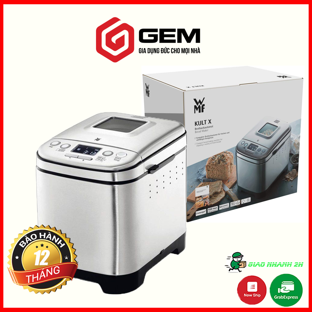 [Trả góp 0%][HÀNG ĐỨC CHÍNH HÃNG] Máy làm bánh mỳ tự động WMF Kult X
