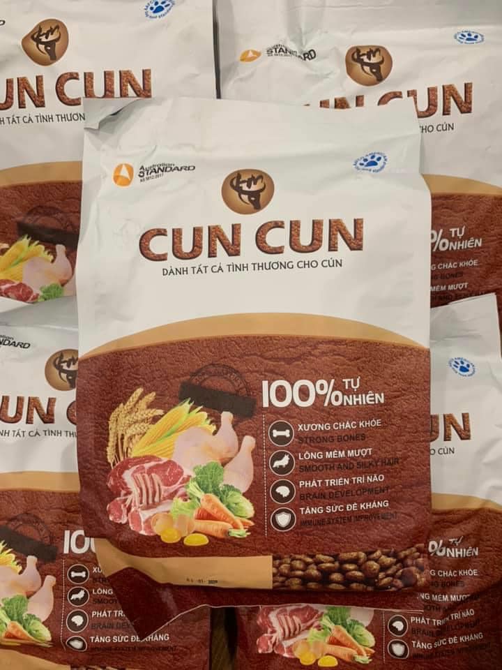CUNCUN - THỨC ĂN HẠT CAO CẤP DÀNH CHO CHÓ