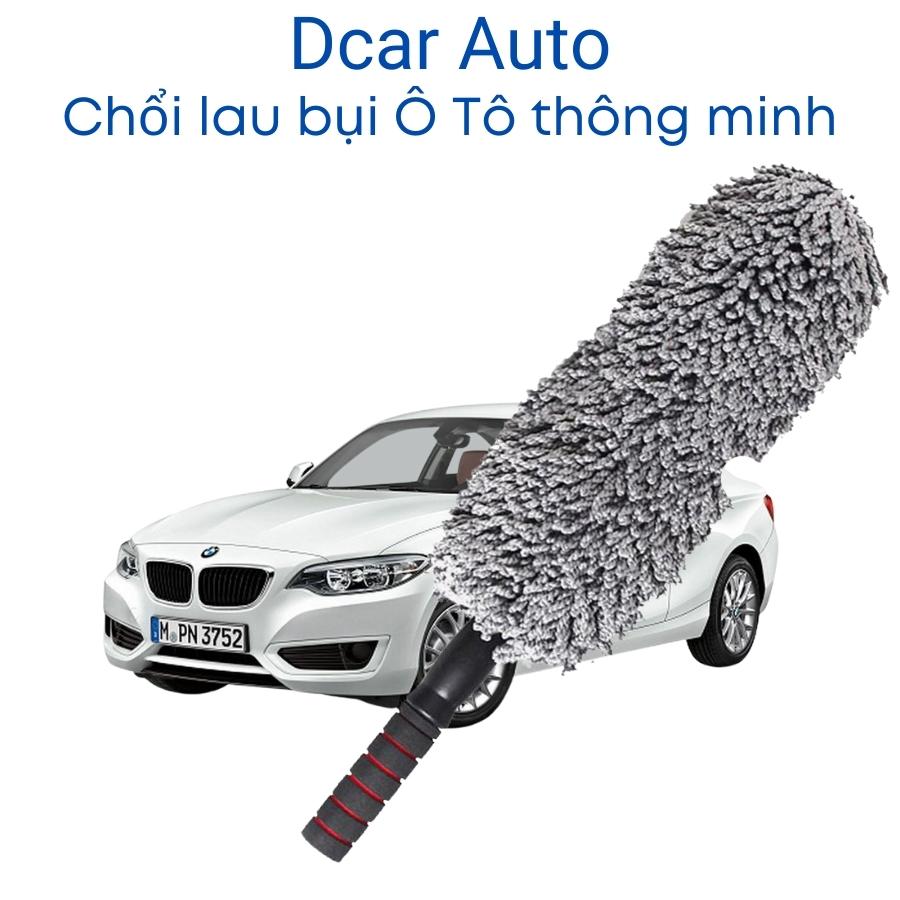 Chổi lau xe ô tô sợi dầu nano đa năng lau sạch mọi bụi bẩn không gây xước bề mặt, chổi lau bụi xoay 360 độ điều chỉnh được độ dài ngắn theo ý muốn