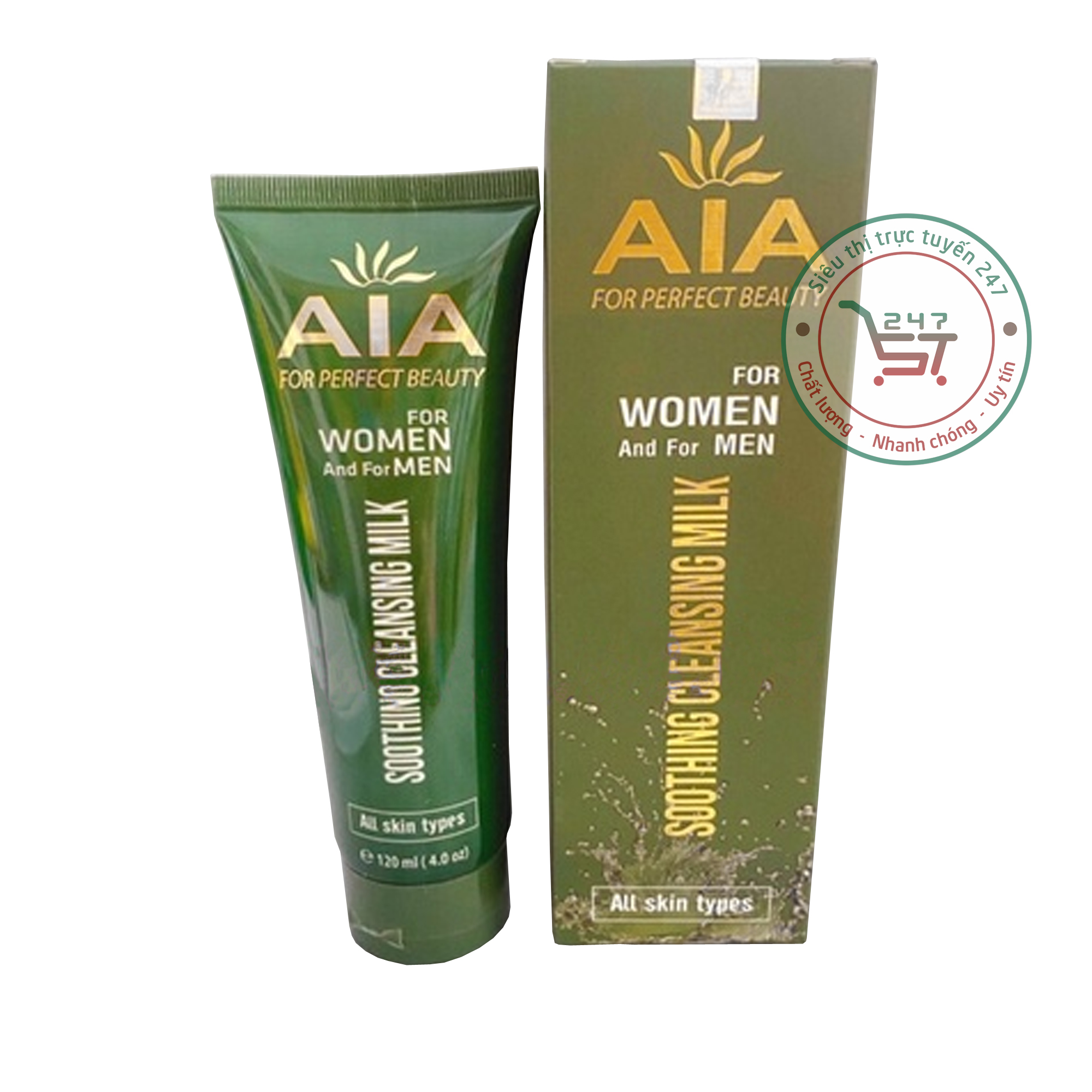 Sữa rửa mặt Mụn thâm Ngăn nhờn AIA 120ml làm đẹp hiệu quả