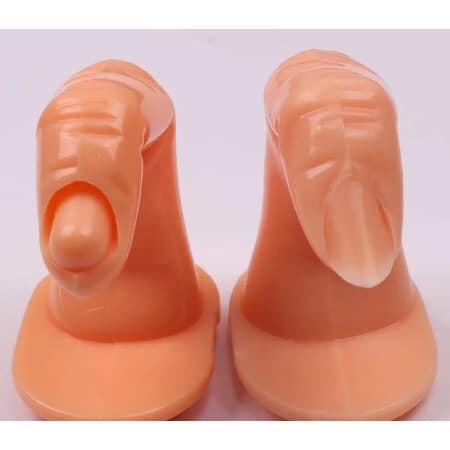 Ngón tay giả tập vẽ phụ kiện nail