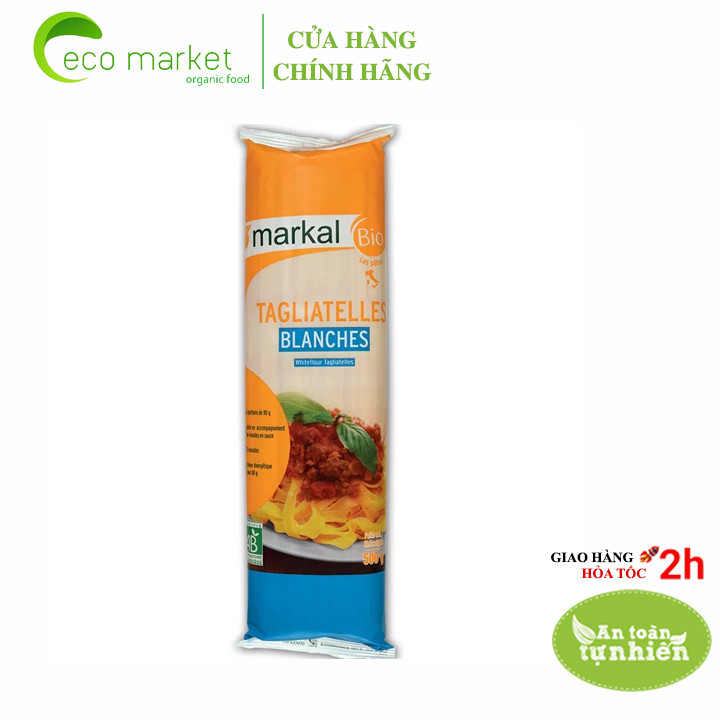 Mì Spaghetti mì ý trắng hữu cơ Markal 500g