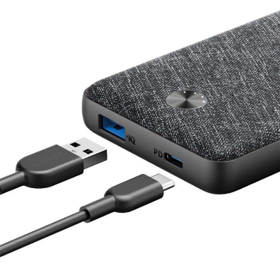Pin sạc dự phòng Anker A1281 PowerCore Essential PD 20000mAh 18W USB-C Power Delivery + PIQ2.0 Fast Charging