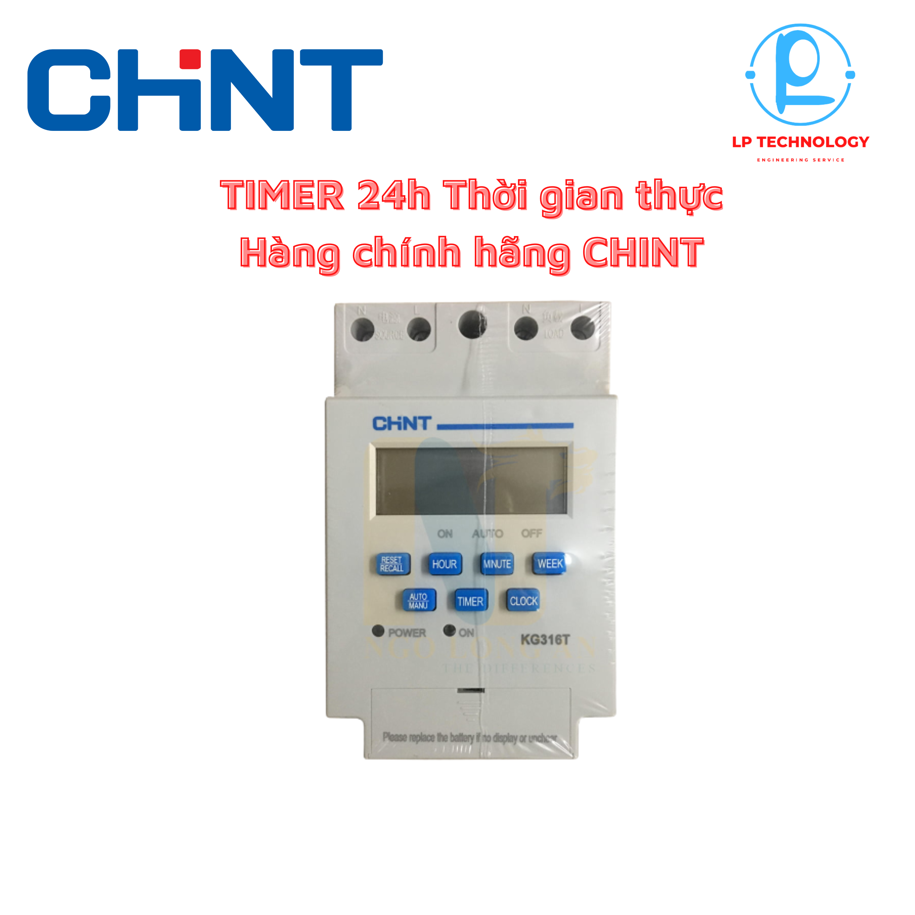 Bộ hẹn giờ Timer 24h theo thời gian thực