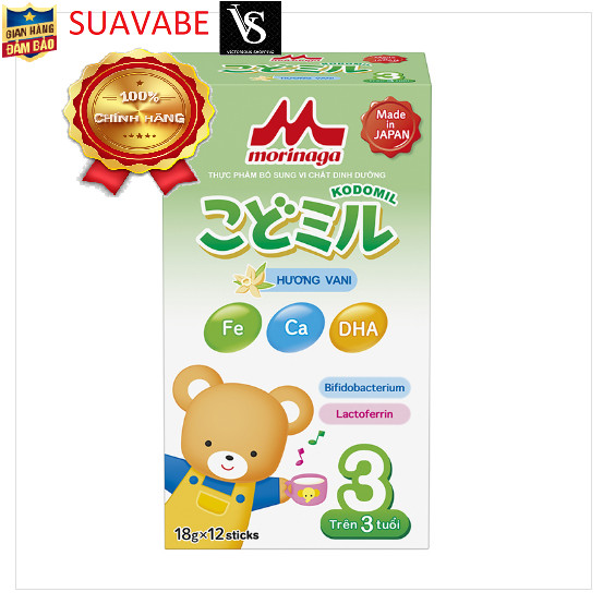 Sữa Morinaga Kodomil số 3 vị vani
