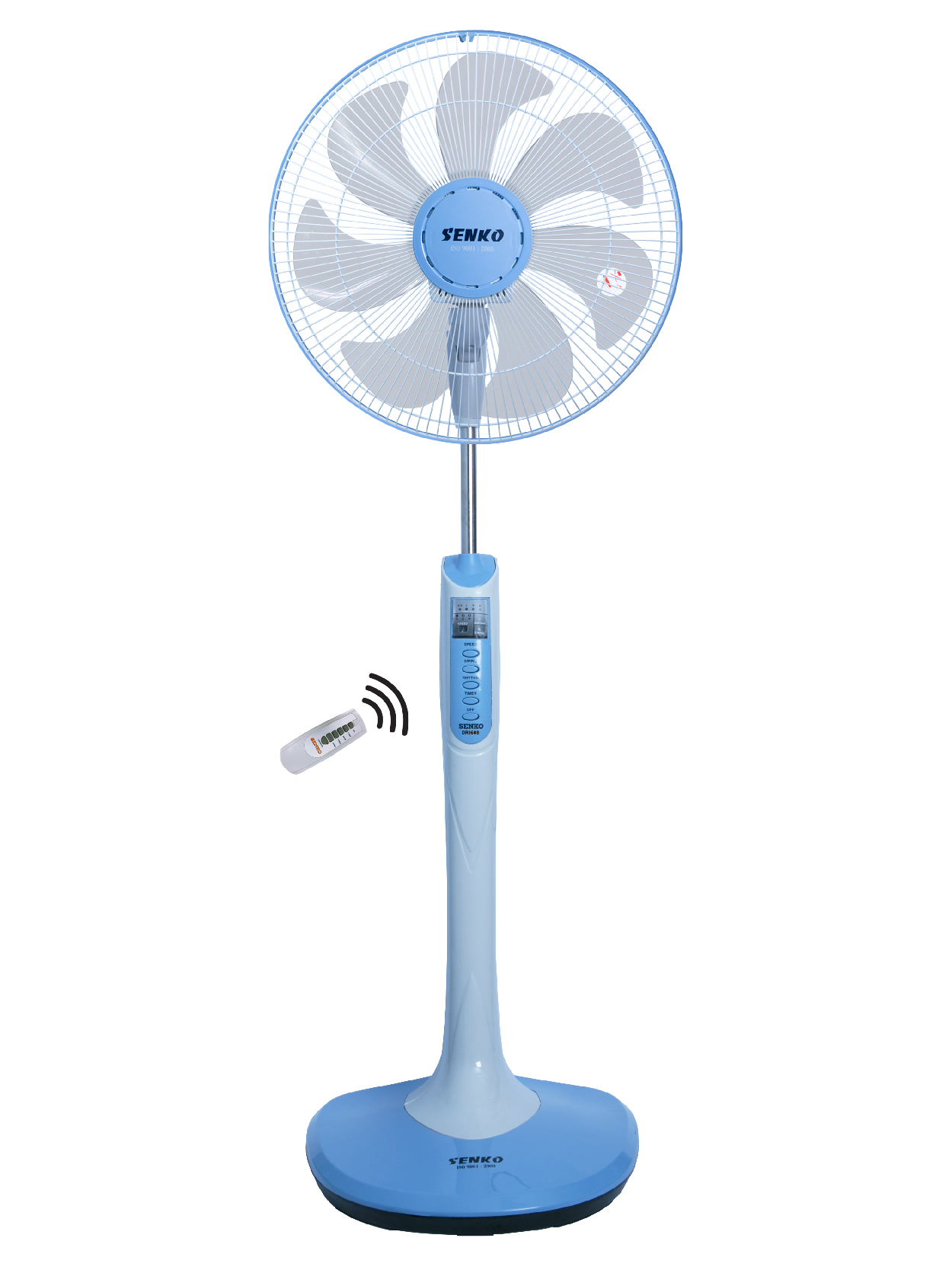 Quạt đứng điều khiển từ xa F23 Senko DR1608