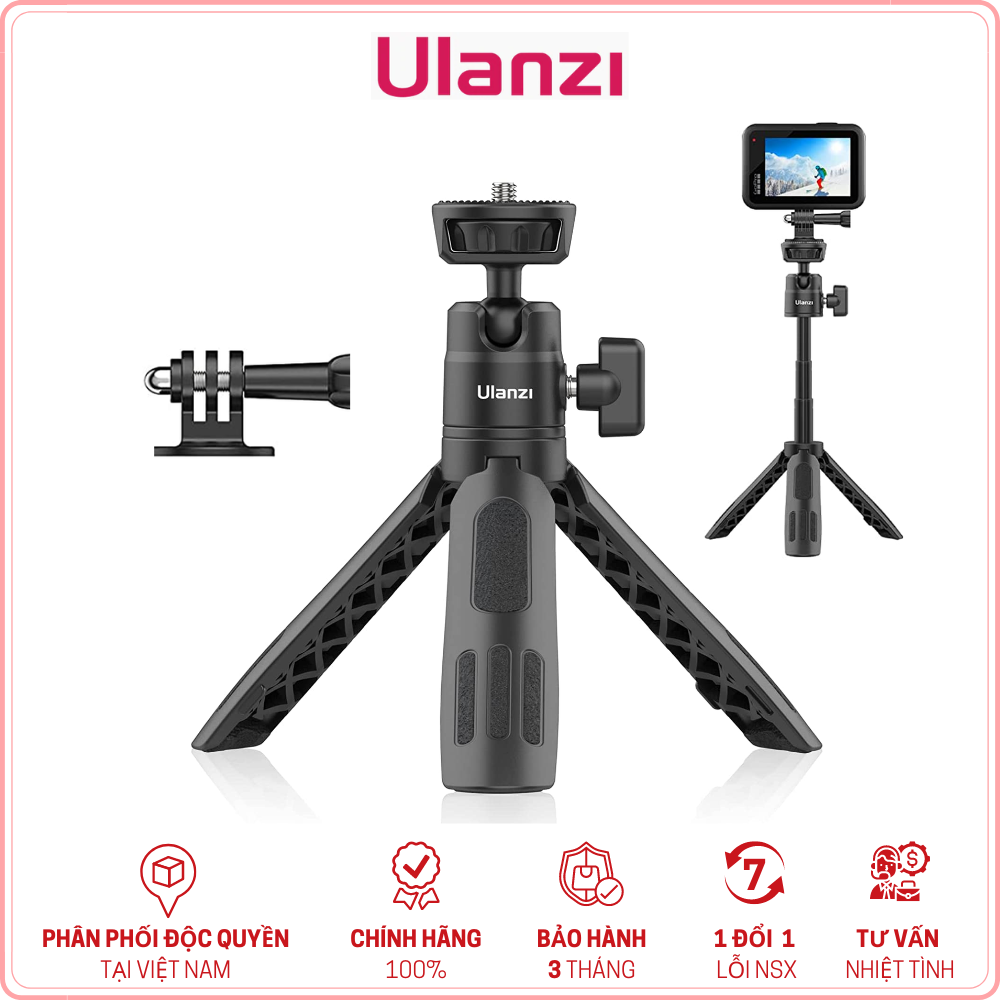 Ulanzi m12 - chân tripod dành cho gopro và máy ảnh mini - hàng chính hãng