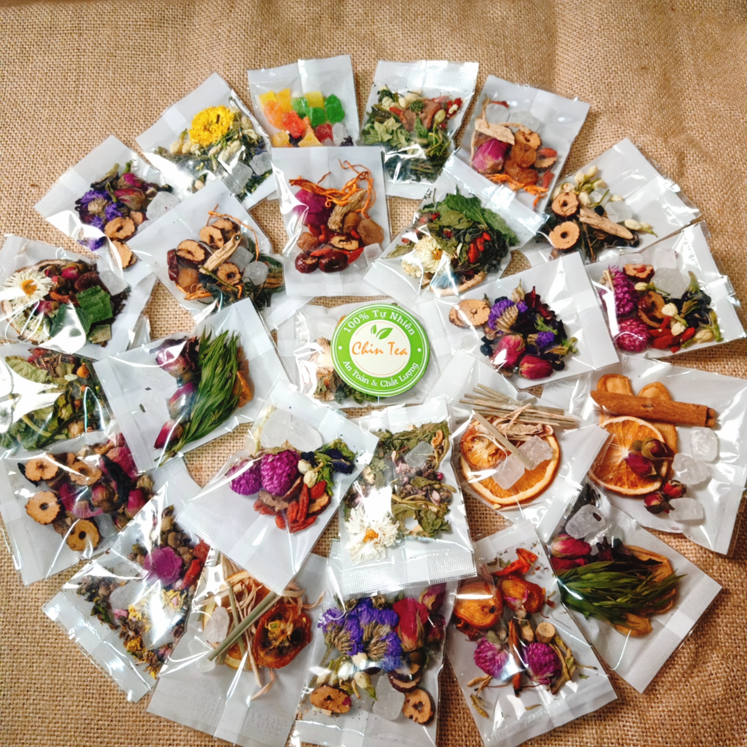 SET 32 VỊ TRÀ HOA THẢO MỘC CHO SỨC KHỎE VÀ SẮC ĐẸP