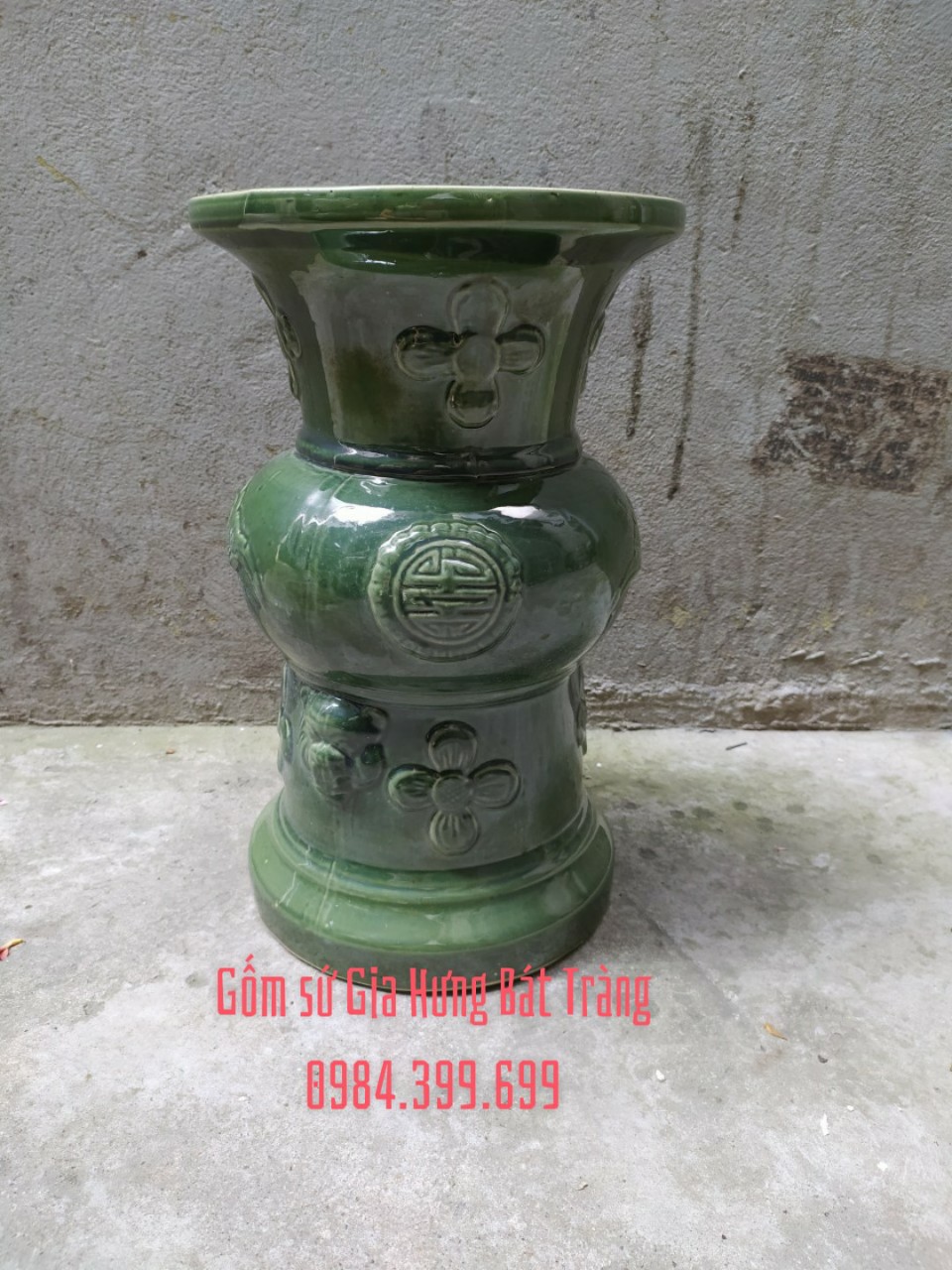 Đôn gốm sứ Gia Hưng Bát Tràng