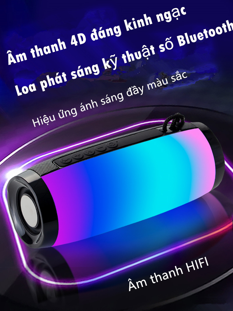 Loa mini Bluetooth + thẻ nhớ / kết nối không dây USB với loa siêu trầm Bluetooth mini mạnh mẽ, hỗ trợ cắm thẻ nhớ và FM USB FM ISO chống nước công nghệ JBL, kết nối 2 loa loa Bluetooth , loa Bluetooth chống va đập