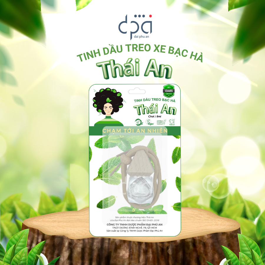 Tinh dầu treo hương Bạc hà Thái An