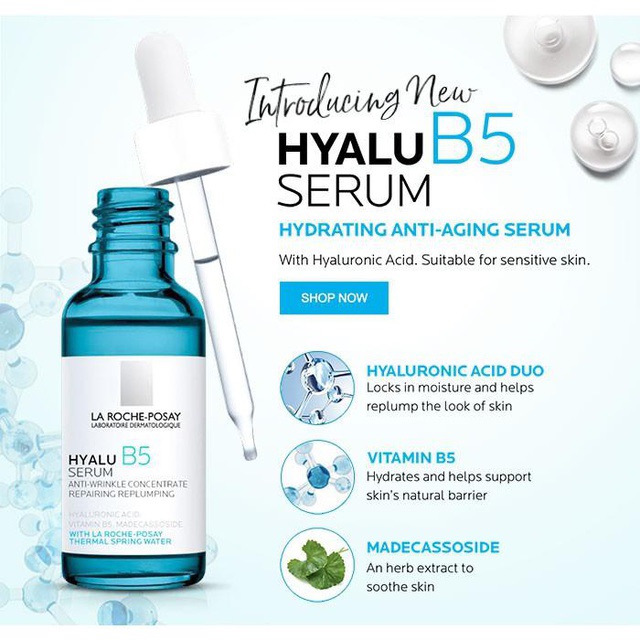 Chiết-Gốc] Serum Hyalu B5 La Roche Posay cấp ẩm phục hồi làm khỏe da | Lazada.vn