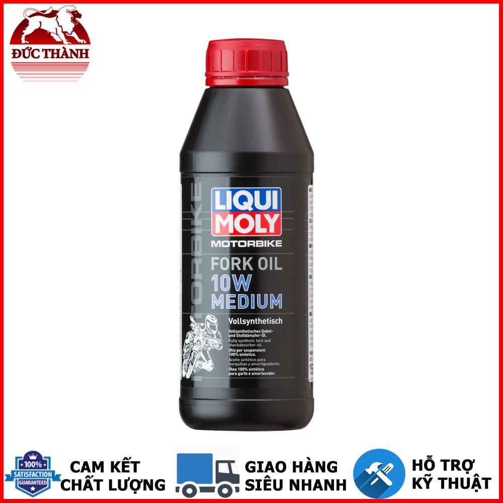 Dầu phuộc nhún xe liqui moly motorbike fork oil 10w medium 1506 500ml