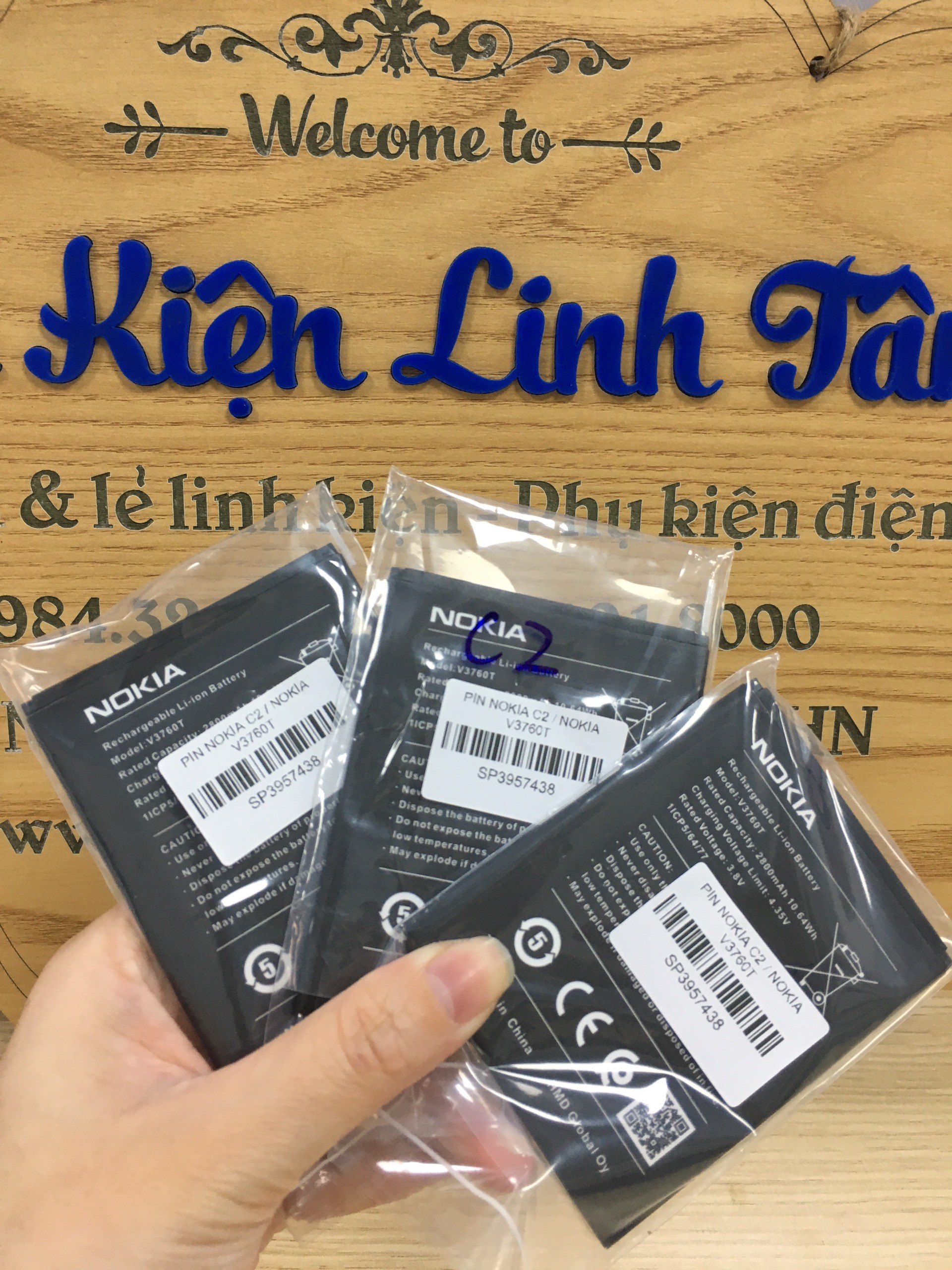 Pin nokia c2 / nokia v3760t