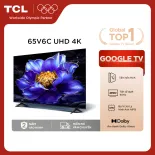 【UHD 4K】65inch - Smart Google TV TCL 65V6C - Tấm nền HVA - Tần số quét 60Hz - Dolby Atmos - Bảo Hành 2 Năm - Hàng Chính Hãng