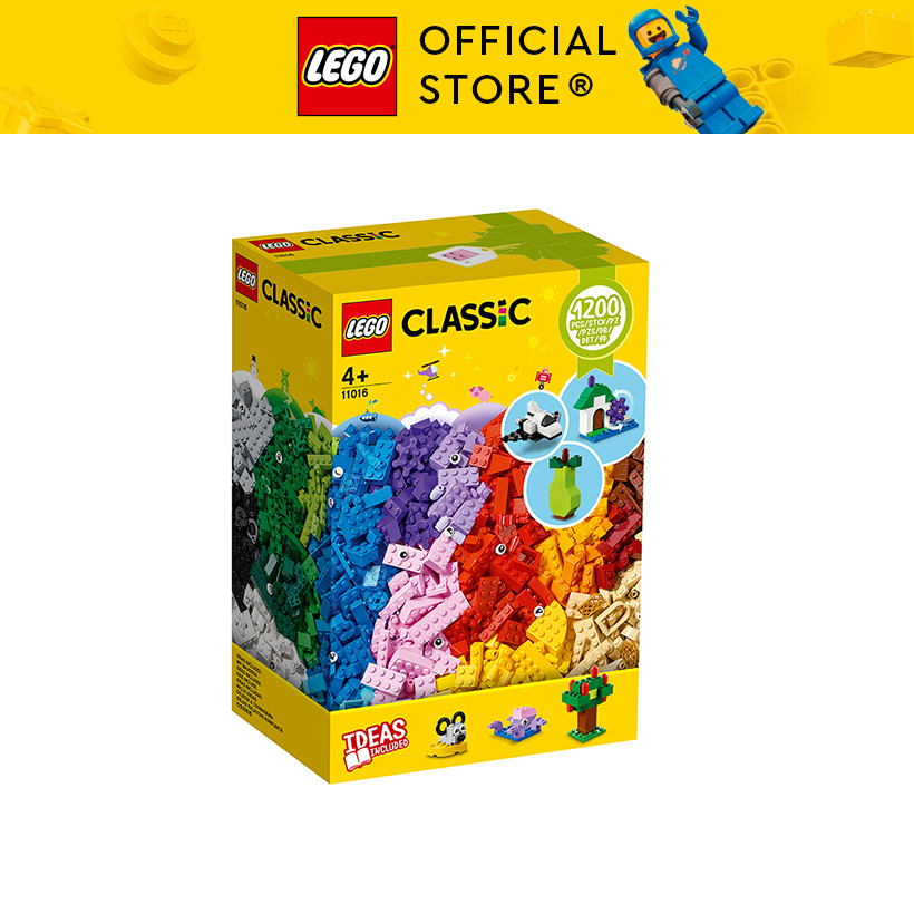 Đồ Chơi Lắp Ráp - LEGO CLASSIC 11016 Bộ Gạch Sáng Tạo 1200 Chi Tiết ( 1201 Chi tiết) Đồ chơi lắp ráp sáng tạo