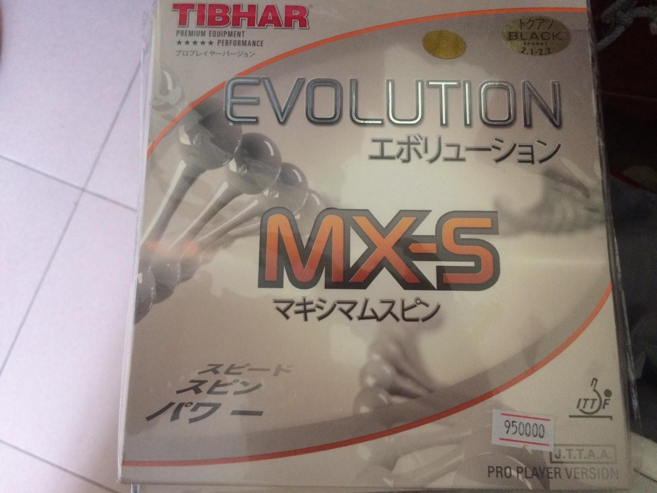 Dòng mặt vợt bóng bàn tibhar evolution