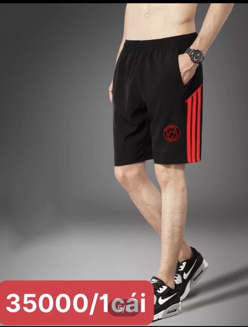 [HCM]Quần đùi short nam combo 3 cái quần kiểu dáng thể thao ( có size 100kg )