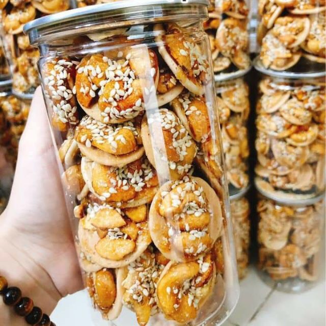 Bánh đồng tiền mix hạt 350g