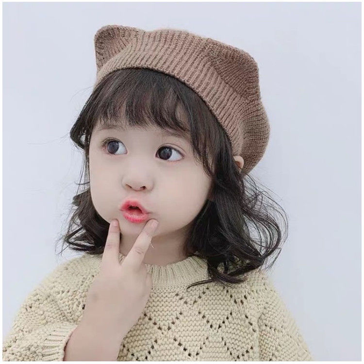 Mũ Nồi Len, mũ nồi len tai mèo cute, dễ thương tạo phong cách cho Bé Trai Bé Gái 0- 3 tuổi ML01