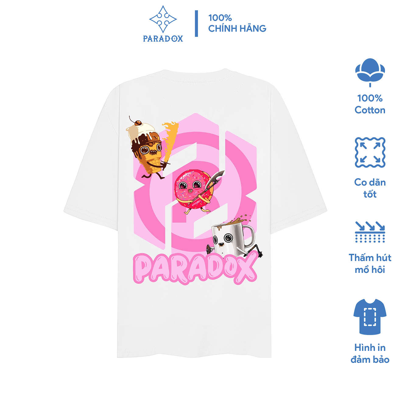 PARADOX Áo thun SWEET TOOTH TEE