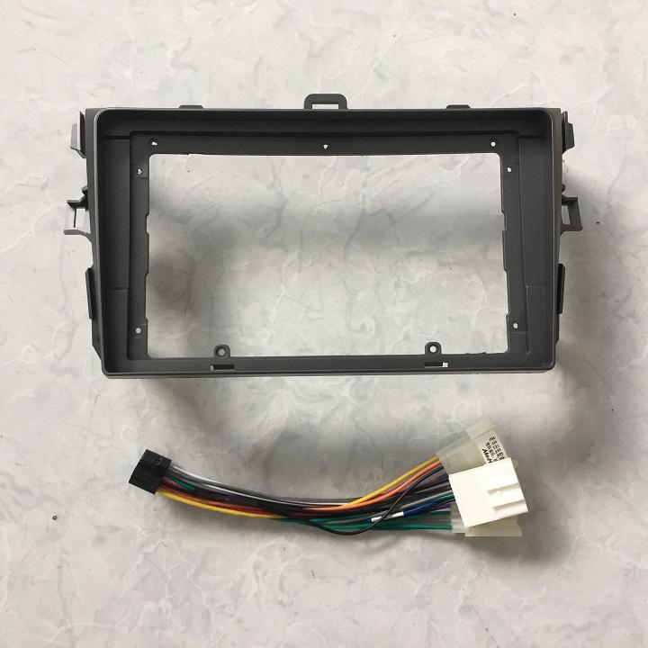 Mặt nạ taplo 9 inch cho xe toyota corolla altis năm 2008 - 2013