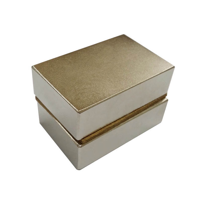 Nam châm đất hiếm 60x40x20mm mạ nken từ tính n35