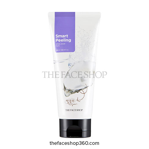 Tẩy tế bào chết ngọc trai The Face Shop Smart White Jewel Peeling 120ml