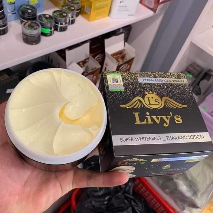 Dưỡng trắng toàn thân body lyvy đen thái lan