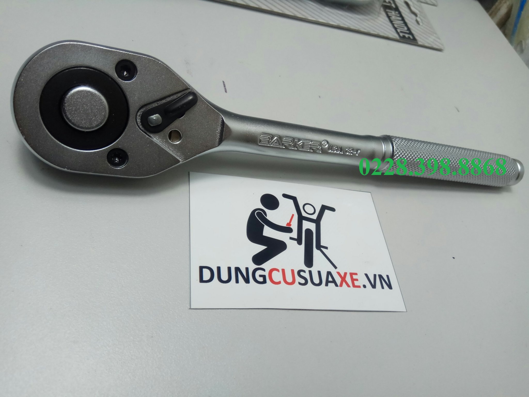 Tay tự động 1/2 barker không bọc - cần siết tự động barker hai chiều