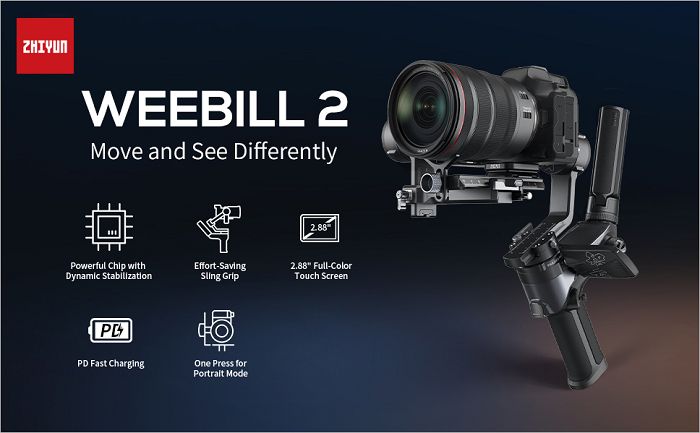 Gimbal chống rung Zhiyun Weebill 2