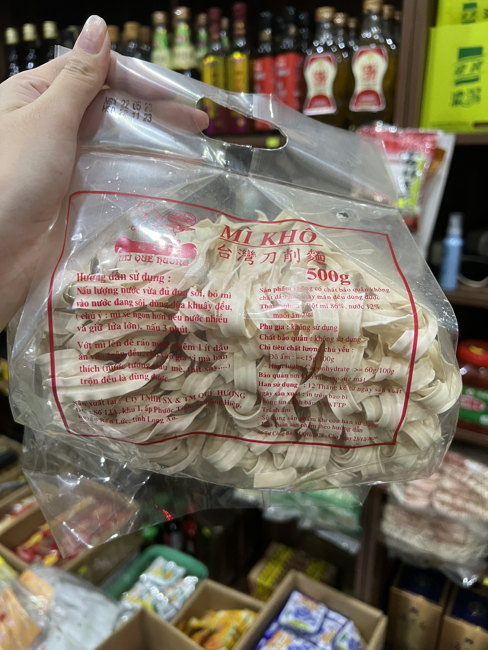 Mì khô Đài Loan