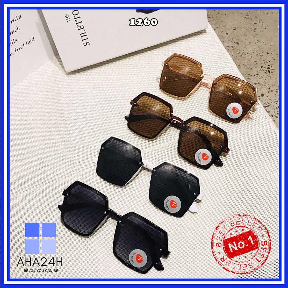 [HCM]Kính mát nam Gọng Xi Tốt - Tròng Polarized chống vỡ chống xước thời trang Cao Cấp Ah1260