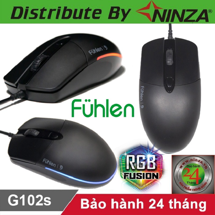 Chuột gaming Fuhlen G102s - Chuột chơi game giá rẻ Fuhlen G90