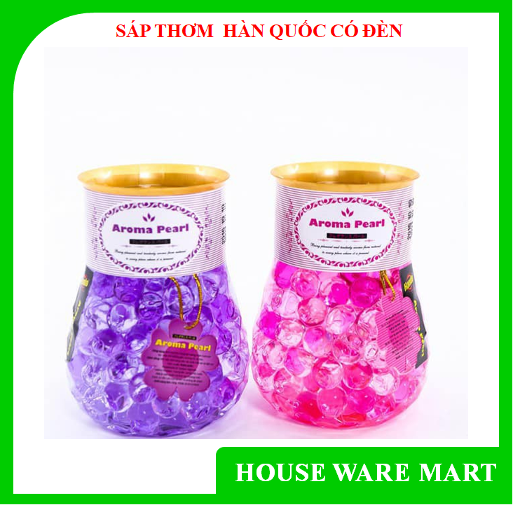 Sáp thơm hạt Hàn Quốc để, phòng khách, phòng ngủ, phòng làm việc, nhà tắm, tủ quần áo.. có đèn led phát sáng