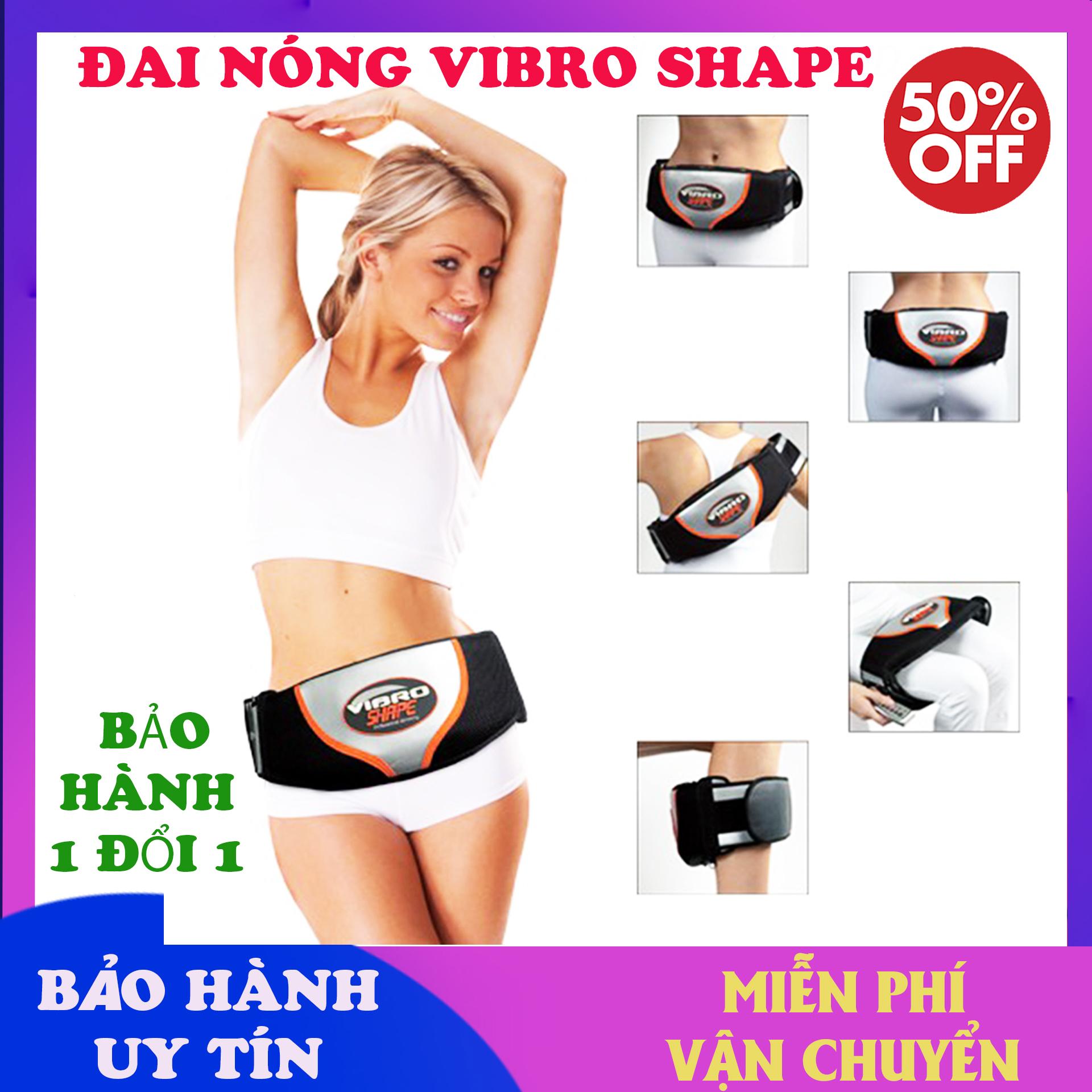 Đai nóng vibro shape - sử dụng công nghệ quấn nóng, hiệu quả cao, đánh tan các lớp mỡ thừa - đai quấn nóng giảm mỡ bụng, đài quấn nóng cho phụ nữ sau sinh, đai nóng loại nào tốt - bảo hành 1 đổi 1 trong 12 tháng toà - bbinstore.