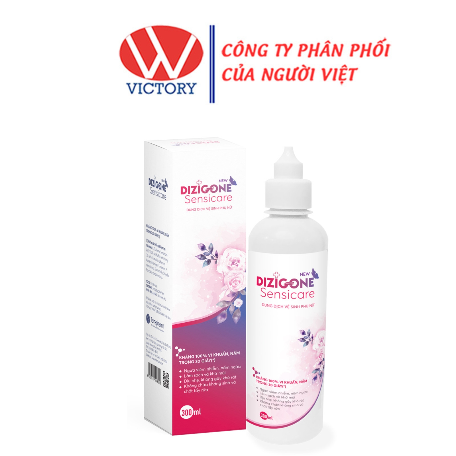 New Dizigone Sensicare làm sạch dịu nhẹ và an toàn - VIC Pharmacy
