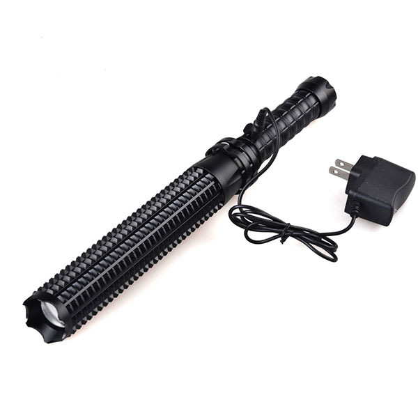Đèn Pin Siêu Sáng Tuần Tra - Bảo Vệ Siêu Sáng- Hợp Kim Nhôm, Zoom Cự Ly Xa, Điều Chỉnh Kích Thước – Hàng Chính Hãng.