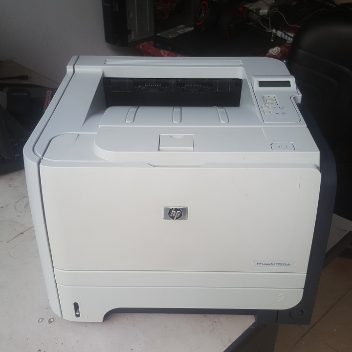 Máy in văn phòng ( in 2 mặt a4,a5 tốc độ cao ) - hp 2055d ( tặng hộp mực to - dây nguồn , cáp in mới 100% đi theo máy )